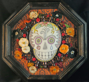 Sugar Skull Shadowbox